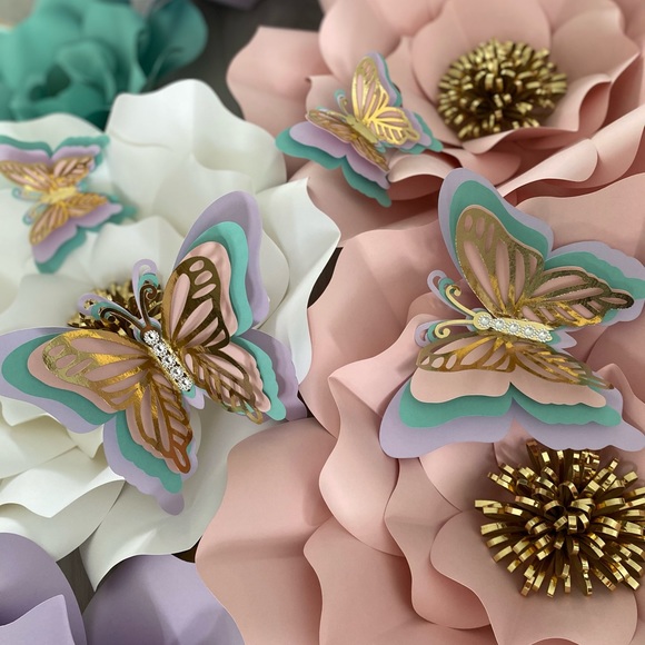 Paper Butterfly Decor - Picture 5 of 7